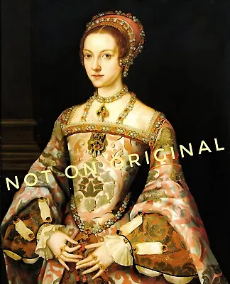 8x10 High Definition Photo Print Of King Henry's Wife Katherine Parr In Dress • £14.24