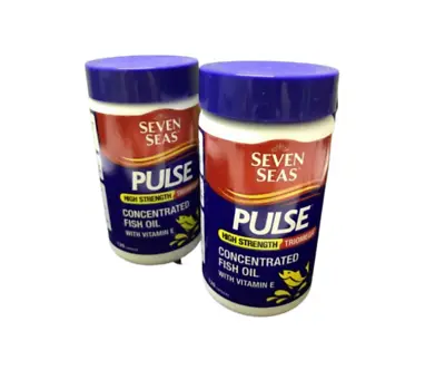 $70.18 • Buy SEVEN SEAS Pulse High Strength Triomega Fish Oil With Vitamin E 120'S X 2