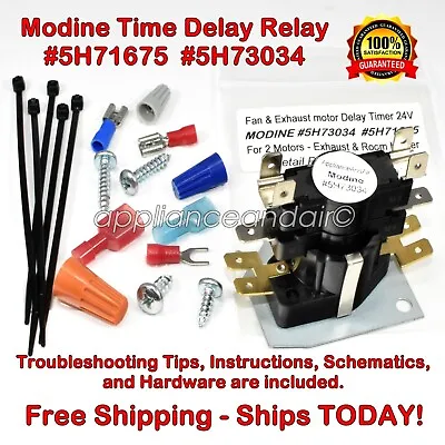 5H071675 Modine Fan Time Delay Relay Unit Gas  Heaters In Stock Ships TODAY! • $78.95