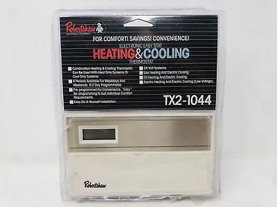 Vintage Robertshaw Heating & Cooling Home House Thermostat TX2-1044 (Open Box) • $28.50