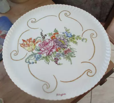 Vintage Alboth & Kaiser Hand Painted Pedestal Cake - Cookie Stand • $14.99