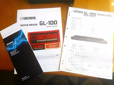 Boss GL-100 Preamp Vintage Effects Mixer By Roland • $185