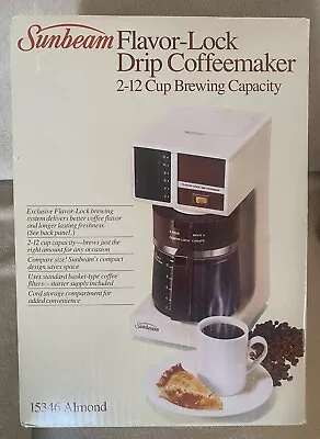 1985 Vintage Sunbeam Drip Coffee Brewer • $220