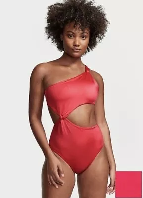 Victoria Secret Twist Monokini One-Piece Swimsuit Size L NWT Org. Price $74.95 • $35