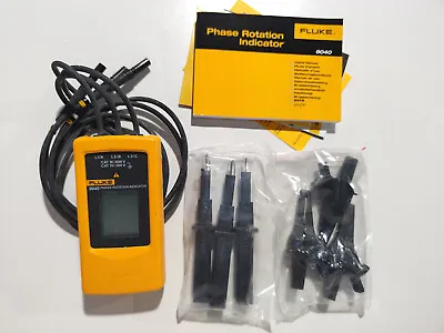 Fluke 9040 3 Phase Rotation Indicator No Battery Required New Clear LCD Display • $224