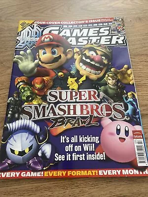 Issue 174 Games Master Magazine 2006 Super Smash Bro’s Brawl Copy • £14.99