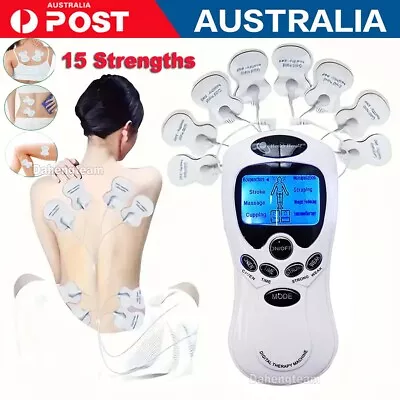 Electric Pulse Massager Tens Unit Machine Muscle Stimulator Therapy Pain Relief • $14.98