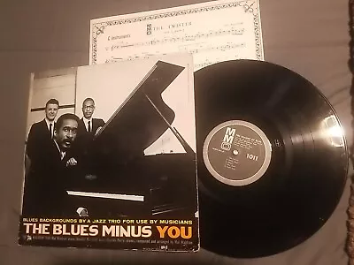 THE BLUES MINUS ONE Mal Waldron Trio MMO 1011 Vg+ Vinyl Jazz • $14