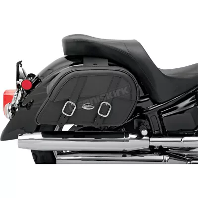 Saddlemen Jumbo Throw-Over Drifter Slant Saddlebags - 3501-0320 • $211.50