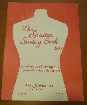 The Spadea Sewing Book (Vintage) • $9.99