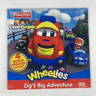 $7.64 • Buy Little People Wheelies - Zig's Big Adventure 2011 DVD Fisher Price USA 2011  NEW