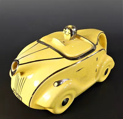 Great James Sadler Art Deco Racing Car Tea Pot • £135