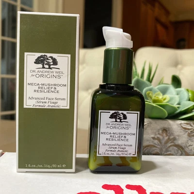 $21.88 • Buy Origins Mega-Mushroom Relief & Resilience Advanced Face Serum - 1oz /30mL - NIB