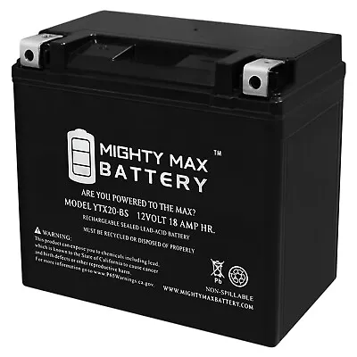 Mighty Max 12V 18Ah Replacement Battery For Yamaha 1049 SR VIPER L/M/R/S/X 20-21 • $54.99