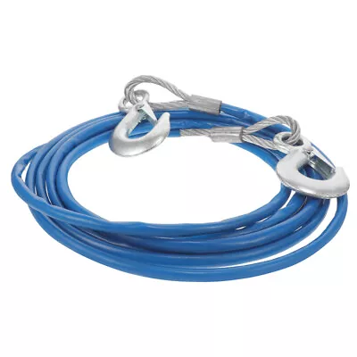 Car Tow Dolly Towing Strap 5-ton Pull Strap Tow Rope Towing Strap With Hook • $49.61