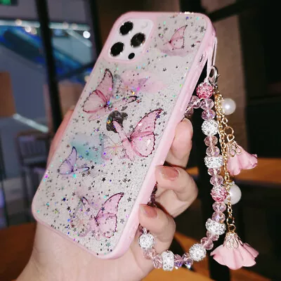 $15.88 • Buy For IPhone 15 Pro Max 14 13 12 11 XR X Bling Glitter Cute Case Girls Phone Cover