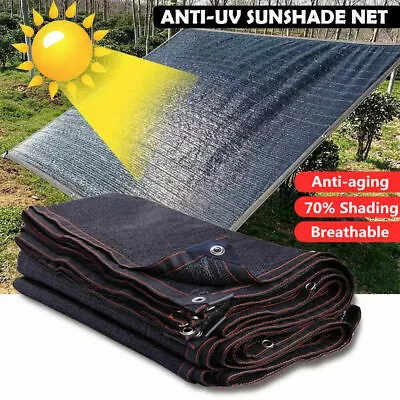 Anti-UV Sun Shade Net Awnings Sun Shelter Garden Patio Pool Sunblock Shade Sail • $19.99