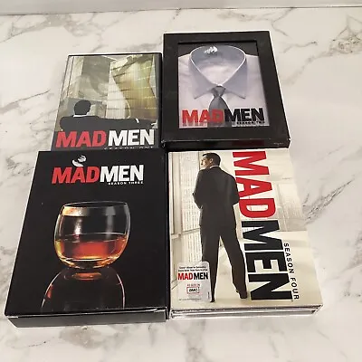 MAD MEN Series Complete Seasons 1-4 DVDs • $15