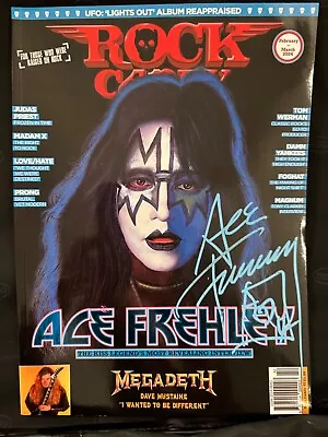 Ace Frehley SIGNED Rock Candy Magazine • $125