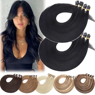150G Thick Russian Nano Ring Loop Micro Bead Tip Real Human Remy Hair Extensions • £35.96