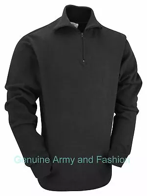 £18.79 • Buy British Norwegian Army Style Military Black/ Olive Field Shirt Norgie Norgy Top