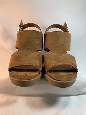 A.n.a.  Daly Cognac Brown Womens Shoes  Block Heel Size 8 • $15.49