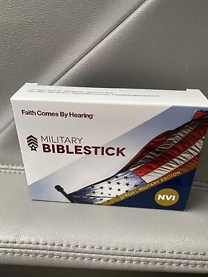 BibleStick Dedicated Audio Bible Player  Military Edition NVI.  Spanish. • $9.99