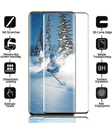 For Samsung S24 S23 S22 S21 S20 S10 Plus Ultra Tempered Glass Screen Protector • $6.99