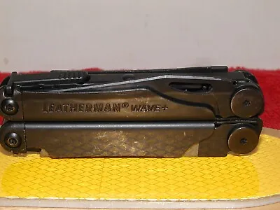$79.95 • Buy Black Oxide Leatherman Wave +( Plus)  Multi-tool Superb Condition