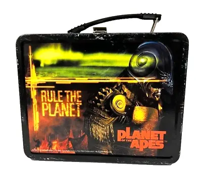 Vintage Metal NECA Lunch Box W/ Thermos-Black  Rule The Planet/Planet Of The Ape • $45