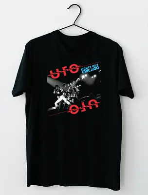 UFO English Rock Band Lights Out Chicago T-Shirt M-2XL • $25.99