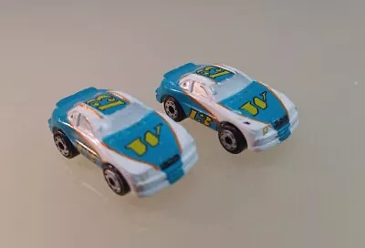 Micro Machines Vintage Chevy Lumina Stock Car Pair #13 Green/White - Galoob  • $11.49