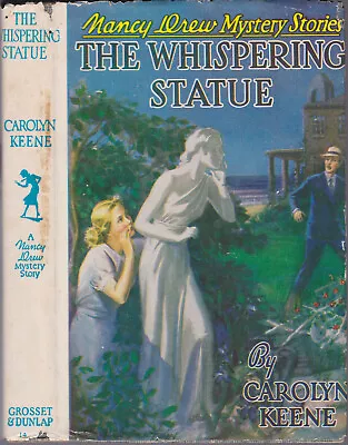 Carolyn Keene / The Whispering Statue Nancy Drew Mystery Stories 1937 Reprint • $40