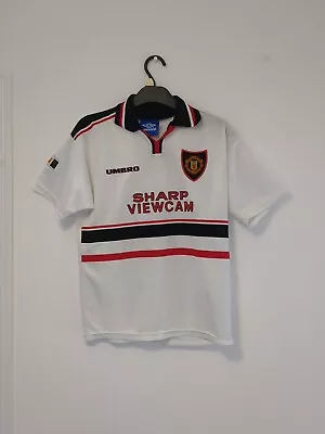 Vintage Manchester United Shirt 1997 1999 Umbro 12/13  • £5.99