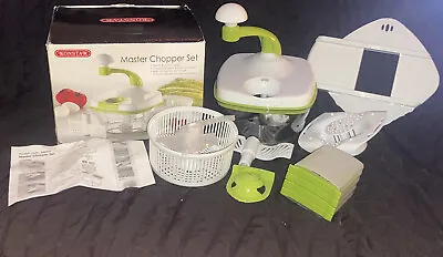 KONSTAR Multi Master Chopper Set Slicer Food Processor Mince Chop Slicer Blender • $34.95