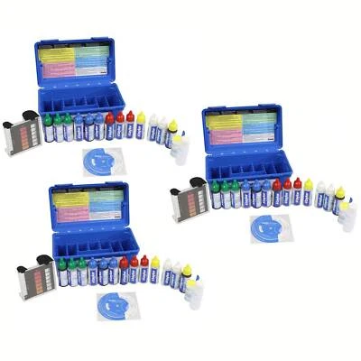 $344.99 • Buy Taylor K2006 Swimming Pool Water FAS-DPD Chlorine PH Alkaline Test Kit (3 Pack)