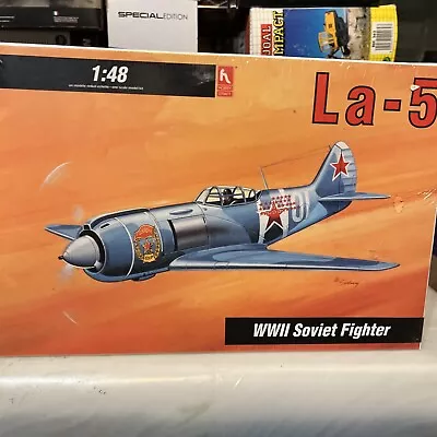 Hobbycraft 1/48 Scale WWII Soviet Fighter La-5 Plastic Model Kit HC1589 SEALED • $15