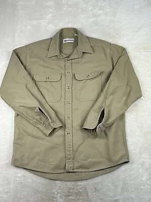 $19.90 • Buy Vintage Gander Mountain Chamois Button Up Shirt Mens XL Tall Cotton Beige
