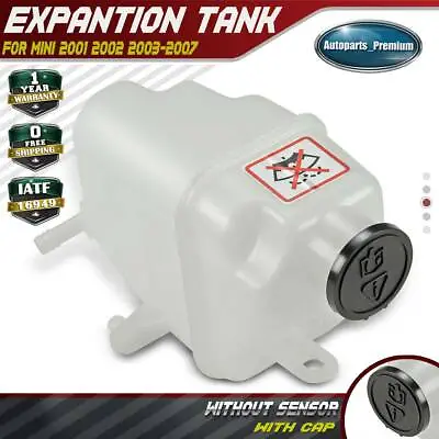 Engine Coolant Expansion Tank With Cap For Mini R50 R52 Cooper L4 1.6L 2002-2008 • $20.28