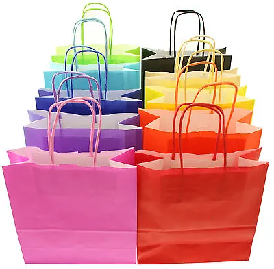 £0.99 • Buy Paper Bags - Wedding Favours / Birthday Party / Christmas Loot Gift Bag *