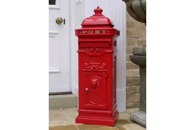 £199.99 • Buy Victorian Large Cast Aluminium Mail Box, Post Box, Letter Box, Weddings 1198