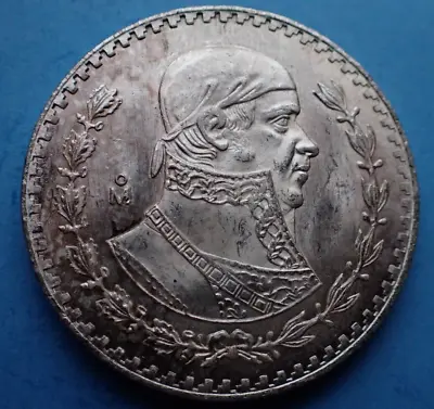Mexico Peso 1964 0.1 Silver Lovely Coin As Shown. • £11.50