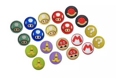 $9.50 • Buy Mario Nintendo Switch Silicone Thumbstick Joystick Covers