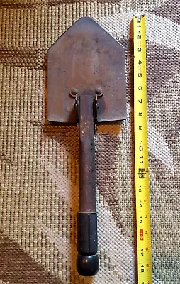 Unique Vintage 3 Position Folding Entrenching Tool Shovel Spade 18  • $39.99