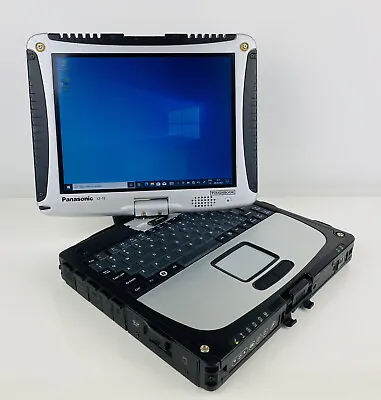 £72 • Buy Panasonic Toughbook Cf-19 Rugged Laptop Intel I5 Windows 10  Diagnostics .