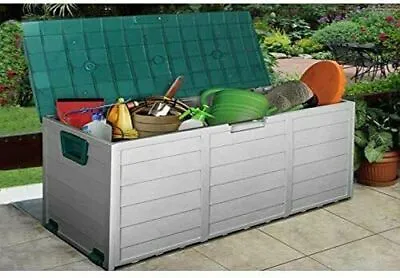 £63.99 • Buy Xl Large Storage Shed Garden Outside Box Bin Tool Store Lockable Keter New