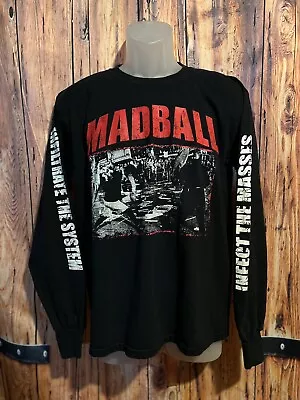 Madball “Infiltrate The System Infect The Masses” Vintage Longsleeve Shirt L • $44.99