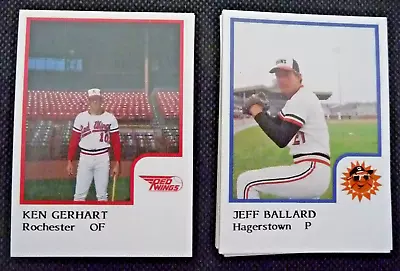 1986 Procards Rochester Red Wings + Hagerstown Suns Complete Team Sets Orioles • $10.99