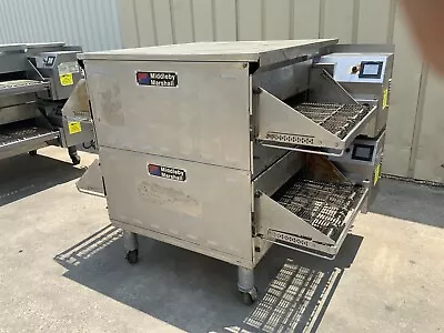 2019 Middleby Marshall PS638G Gas Impingement Conveyor Pizza Oven Double Stack B • $10750