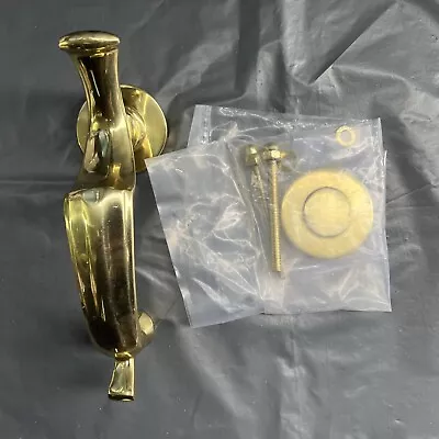£14.99 • Buy Door Knocker  Doctor Solid Brass Heavy Cast Traditional Secure Bolt Fix